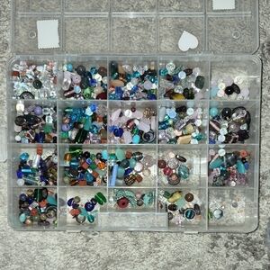 Multi-Color  High High quality beads for making jewelry With Storage Organizer